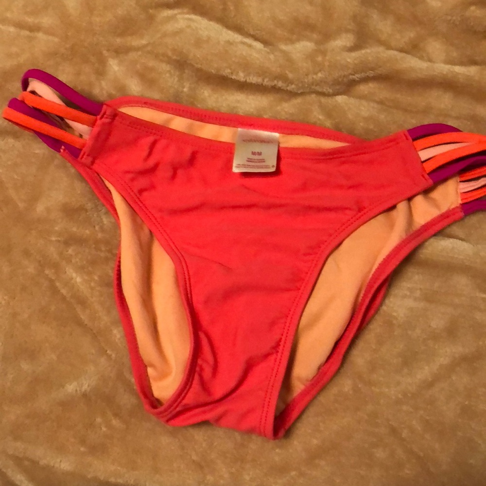 Pink bikini bottoms
